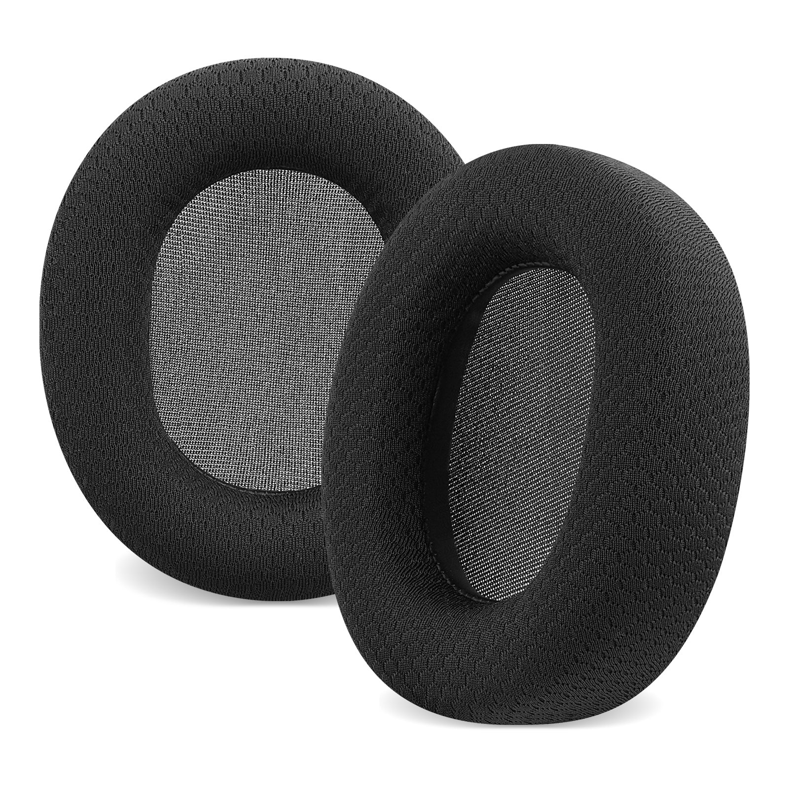 Replacement Ear Pads for SteelSeries Arctis Prime/PRO/9X/7/5/3 Headphones, Headset Earpads (Mesh Fabric / Black)
