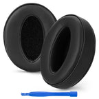Linkidea Ear Pads for Sennheiser HD 4.50BT/ 4.50BTNC/ 4.40BT/ 4.30G/ 4.20S/ 458BT/ 450 Headphones Ear Cushions, Headset Earpads ( Protein Leather / Black)