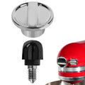 Linkidea Mixer Parts Replacement Set, Zinc Alloy Hub Attachment Cap with Fixing Attachment Screw, Mixer Accessories Compatible with KitchenAid 4.5&5 Quart Tilt-Head Stand Mixers