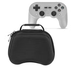Linkidea Hard Travel Case Compatible with 8BitDo Pro 2, Ultimate Bluetooth, 2C, 2.4G Dual Sense Wireless Controller, Game Protective Storage Bag (Black)