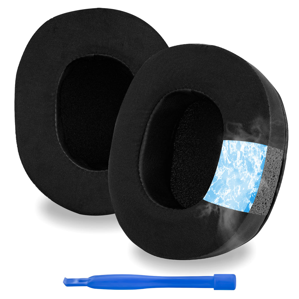 Linkidea Replacement Ear Pads Compatible with Audio-Technica ATH M50X/M40X, HyperX Cloud/Alpha, SteelSeries Arctis, Sony7506, Turtle Beach Stealth 600 Ear Headphones ( Cooling-Gel)