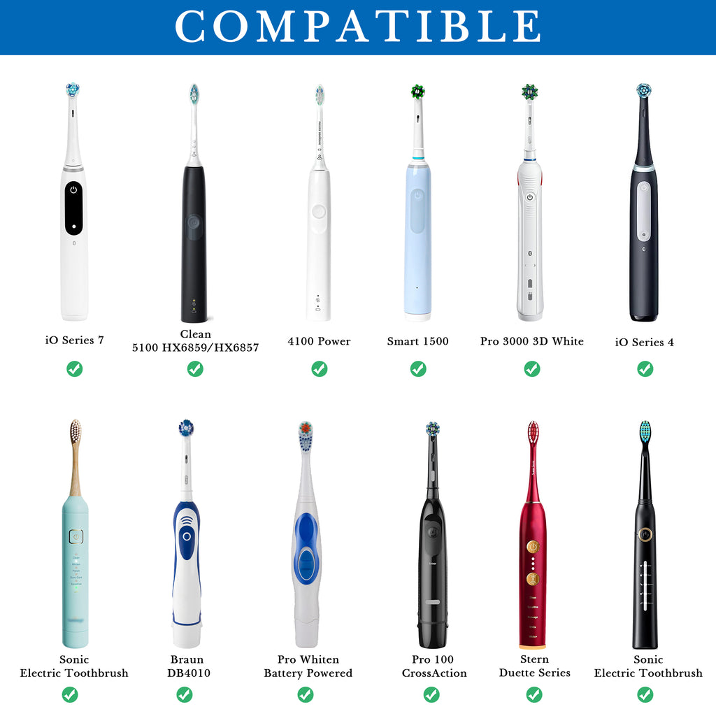 Linkidea Electric Tooth Brush Holder for Bathroom, Plastic Organizer for Toothpaste, 3 Slots Wallmount Stand Compatible with Oral-B iO Series, Philips Sonicare ProtectiveClean (Clear)