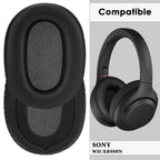 Replacement Ear Pads for SONY WH-XB900N Headphones, Headset Earpads ( Protein Leather/ Black)