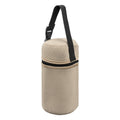Linkidea Thermal Jar Carry Bag, Insulated Lunch Bag with Hand Strap, Suitable for Office Work, Outdoor Picnics, Compatible with 24 oz THERMOS, Serlium, Bidakid, Blockhutte (Beige)