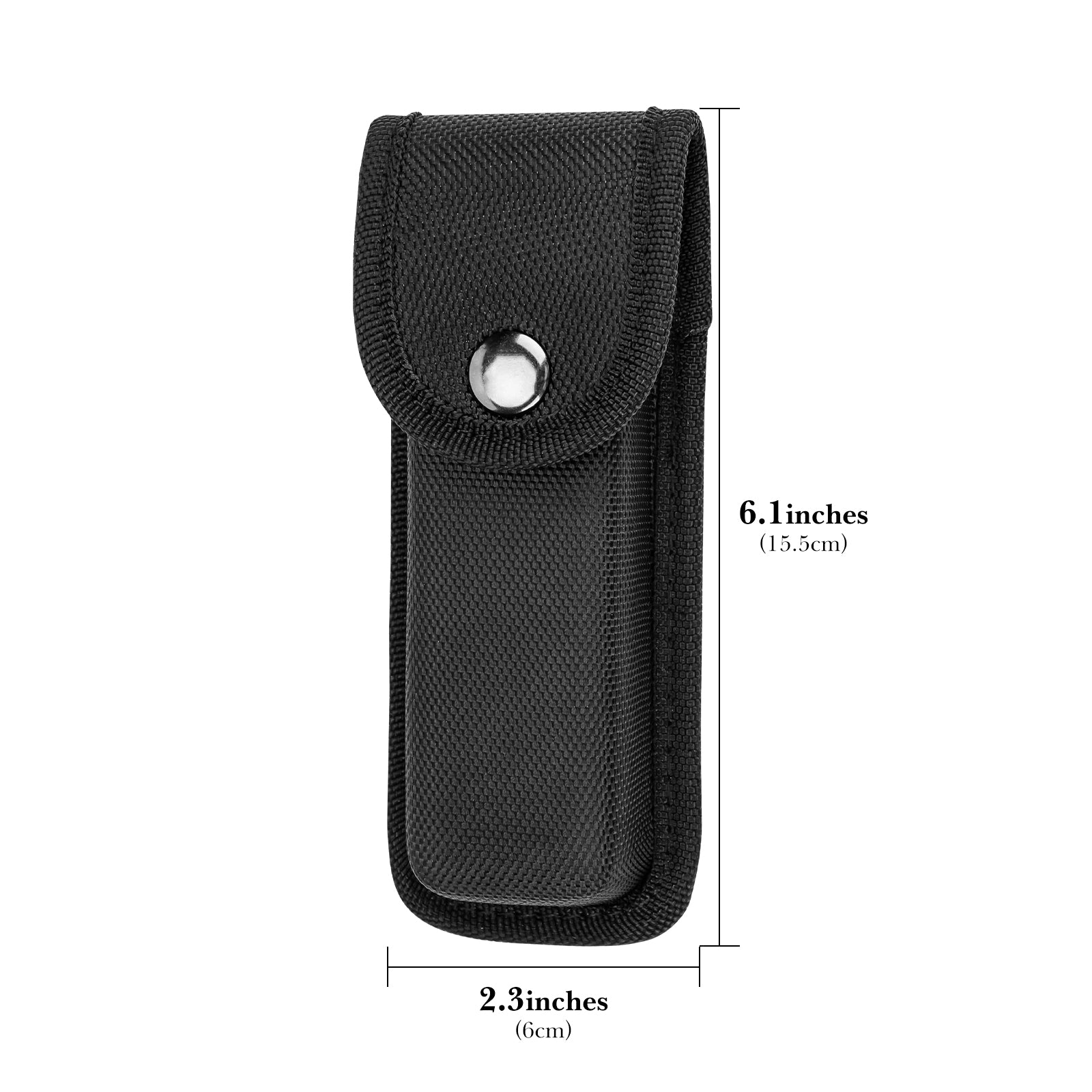 Linkidea 2 Pack Straight Razor Case, Compatible with Utopia Care, The Beard Club, GTEX, Travel Razor Cover, Protective Holder for Straight Edge Shaving Razors (Black/Only Case)