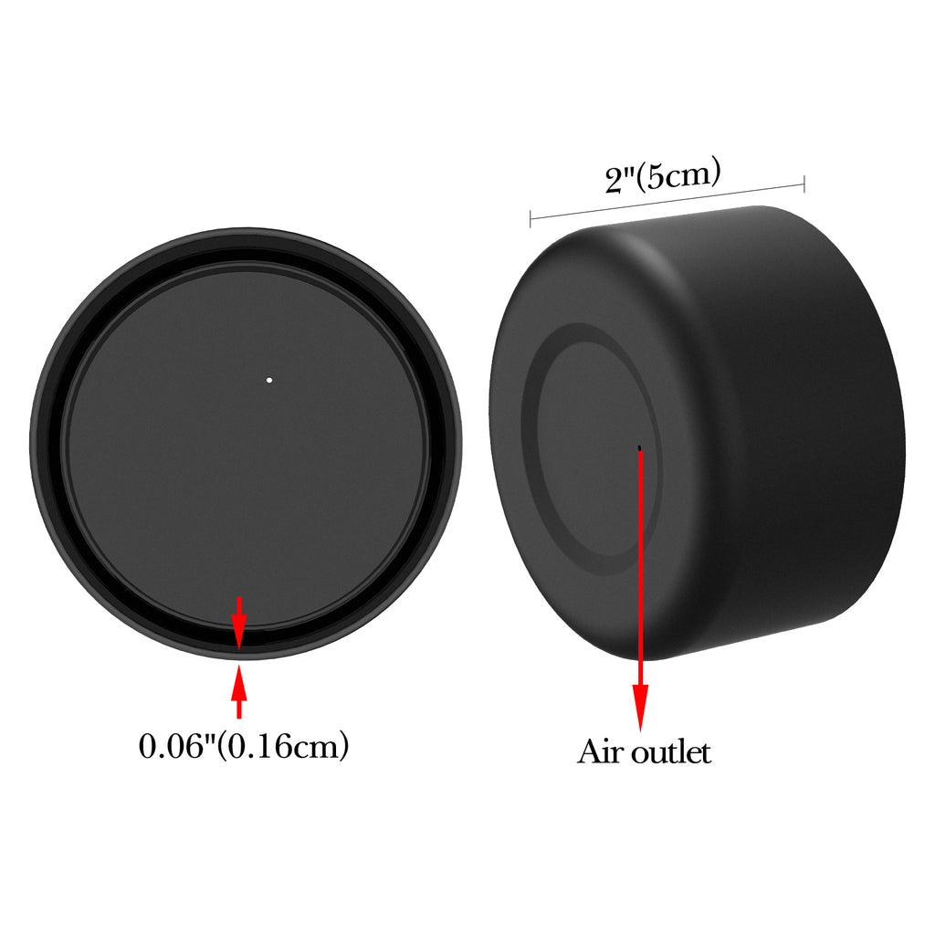 Linkidea Water Bottle Boot Compatible with Hydro Flask Wide Mouth Flex Cap/Straw Lid/Chug Cap 32oz/40oz, Silicone Bottle Bottom Sleeve Cover Protector, Bottle Bumper (Black / 2 Pack)