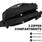 Extra Long Strap, RFID Blocking Fanny Pack, Max 60 Inches Adjustable Belt for Plus Size, Travel and Everyday Carry