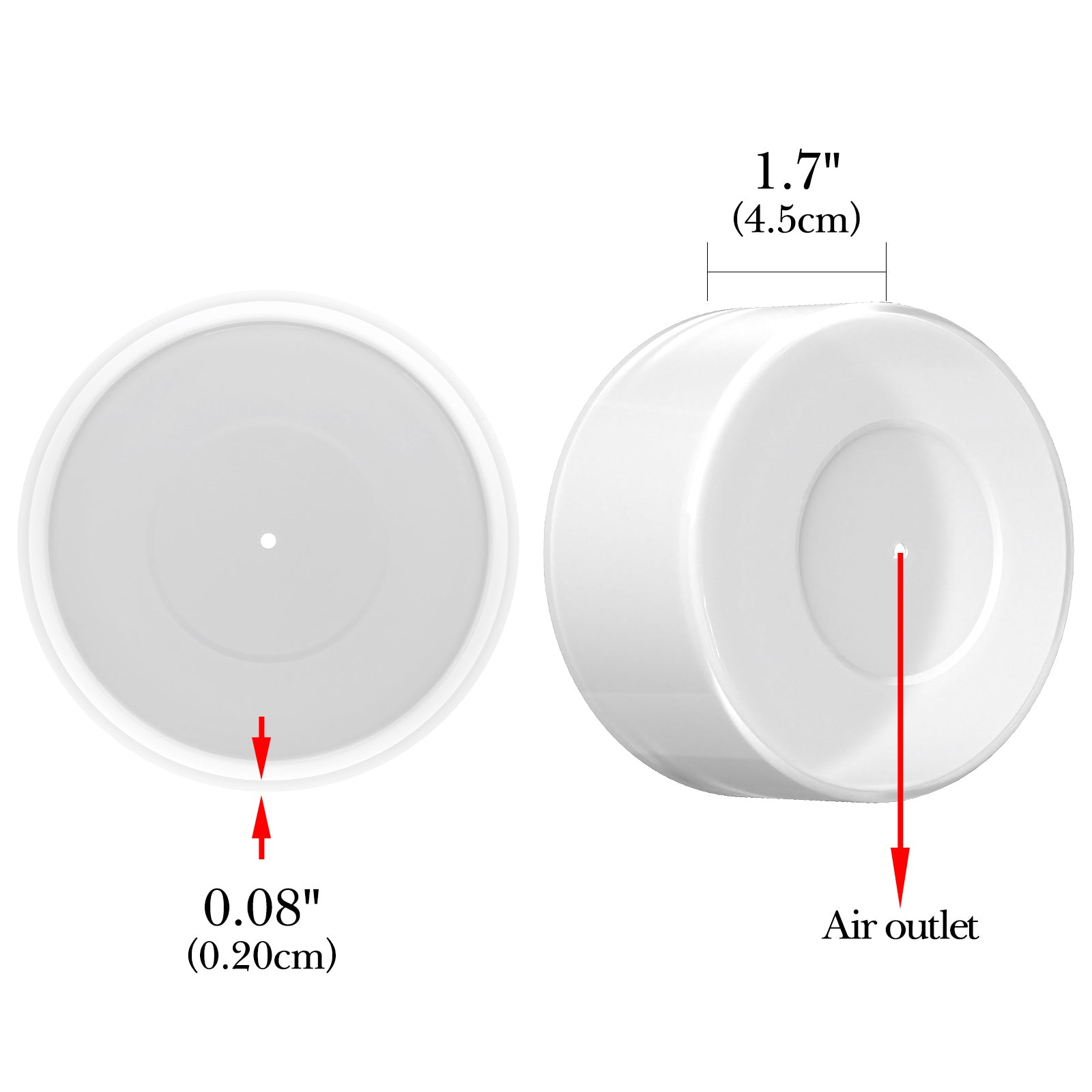Linkidea 2 Pack Water Bottle Boot Compatible with Owala FreeSip 40oz, Silicone Anti-Slip Bottle Bottom Bumper Protector (Clear White)