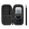 Linkidea Hard Travel Shaver Case, Protect Mini Electric Shaver Storage Bag, Electric Razor Case Compatible with Braun M60, M90 (Black)