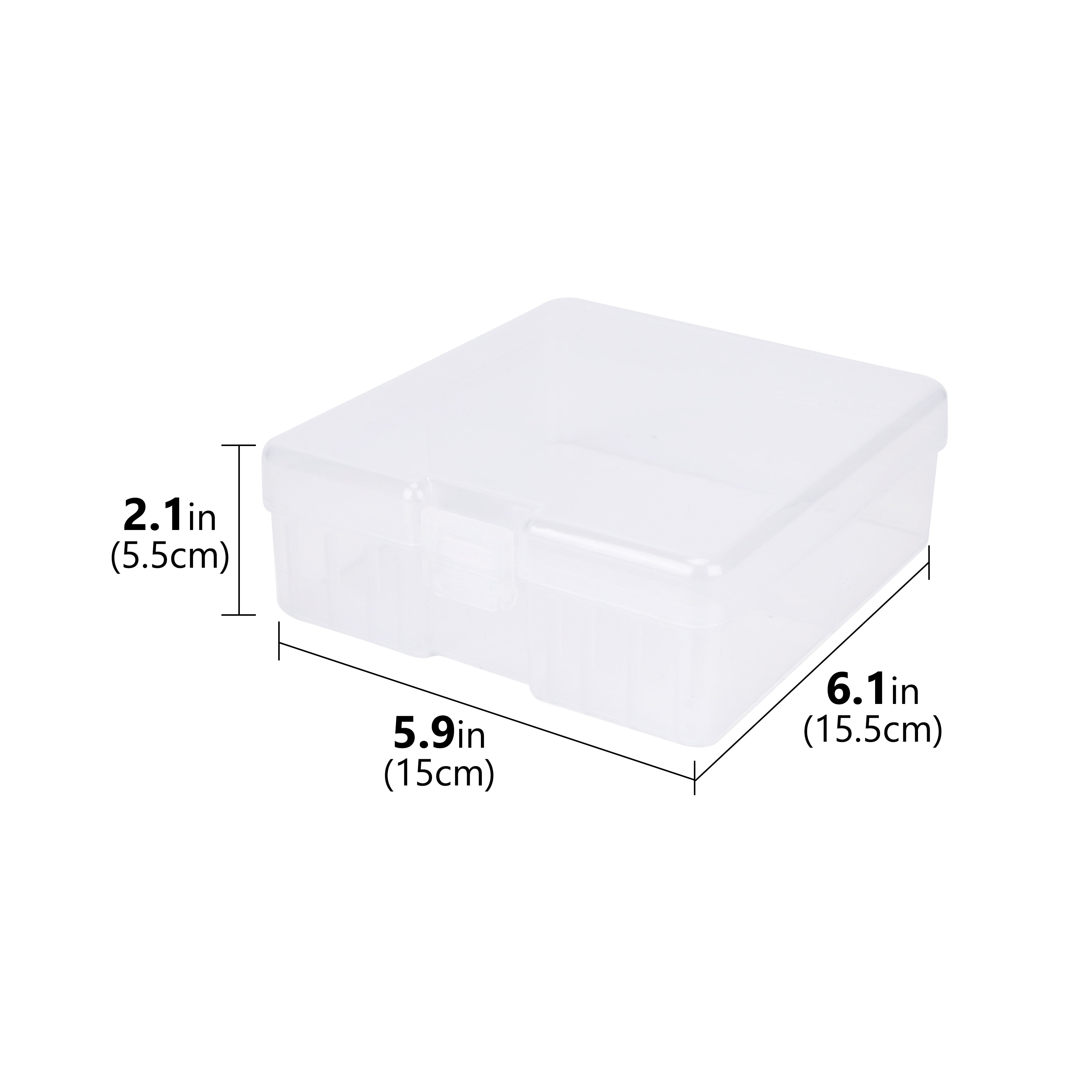 Linkidea Battery Organizer Storage Case, Battery Box Holds Batteries for 100 AA, Large Capacity and Portable Battery Caddy