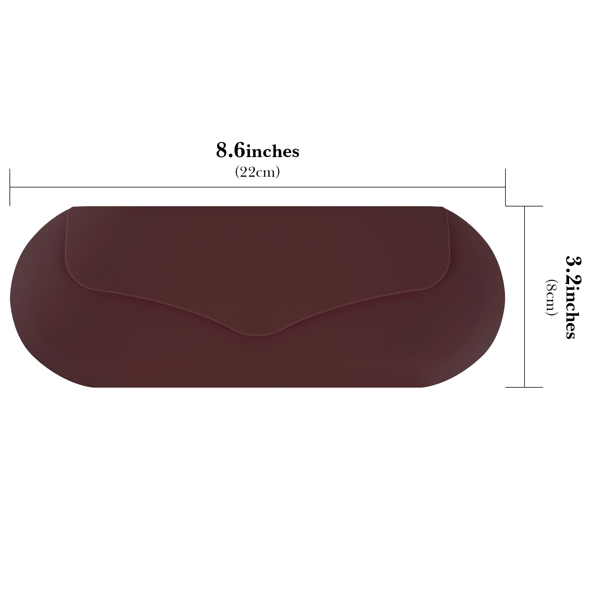 Linkidea Manual Toothbrush Toothpaste Travel Case, Compatible with Colgate ExtraClean, Oral-B CrossAction, Silicone Carrying Bag with Magnetic Snap, Portable Protective Storage Box (Brown)