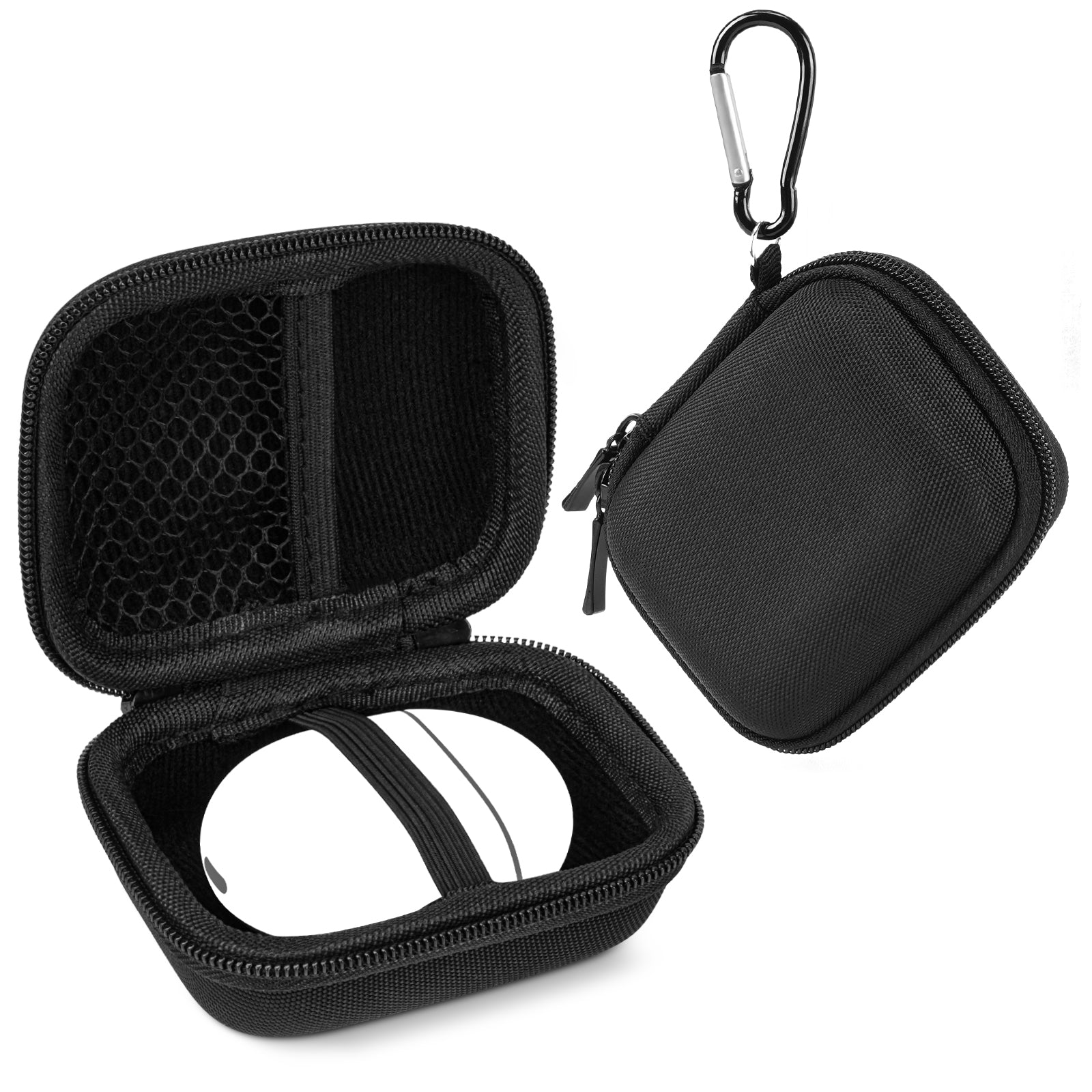 Linkidea Earbuds Case Compatible with Google Pixel Buds A-Series/Pro 2/Pro, Replacement Hard Shell Travel Carrying Bag with Cable Storage (Black)