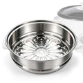 Linkidea Stainless Steel Steamer Basket Insert Compatible with CUCKOO CR-0601C 6-Cup Rice Cooker, Steaming Rack Tray for Vegetables, Dumplings, Fish & More