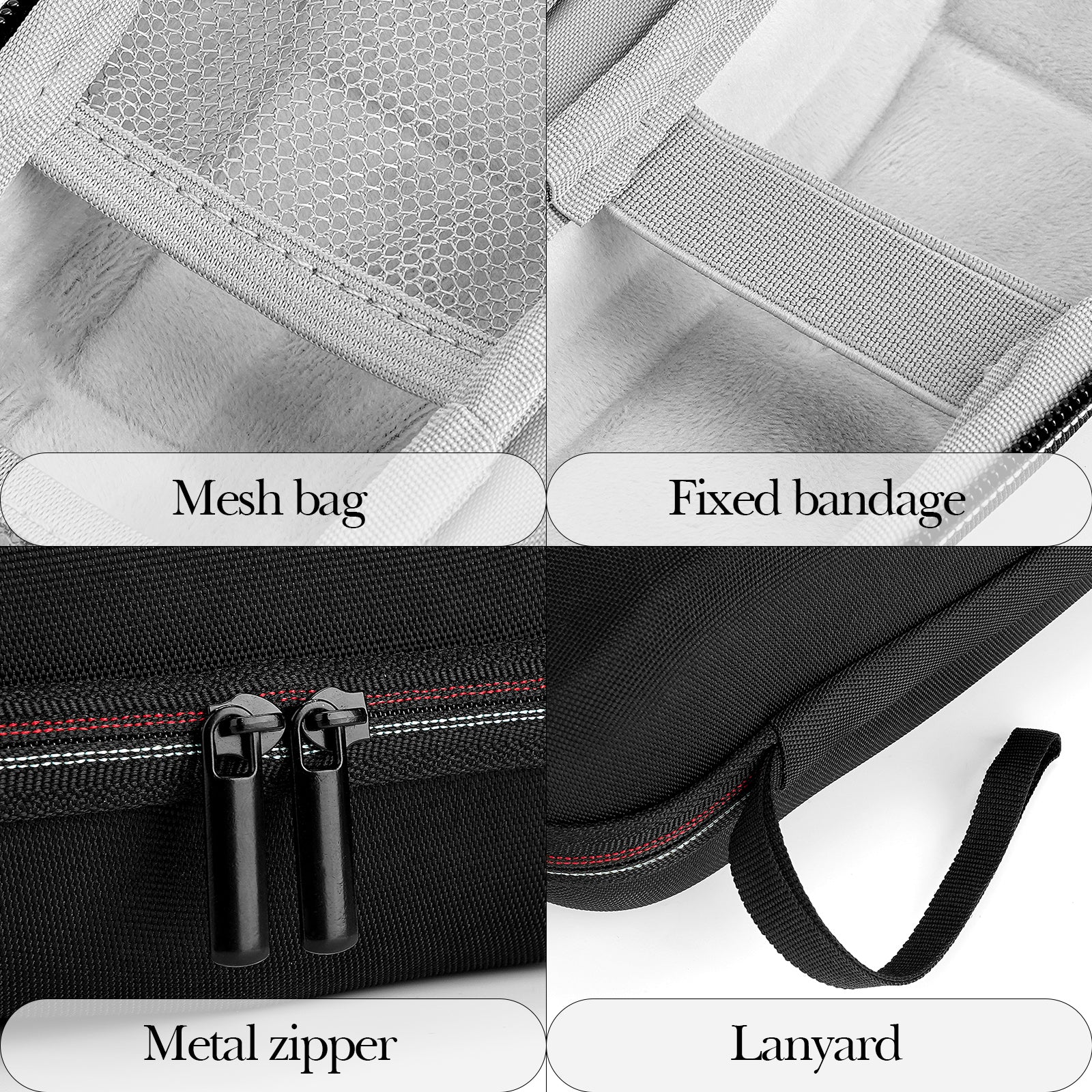 Linkidea Electric Shaver Travel Case, Hard Shell Protective Storage Box Compatible with Philips Norelco 7000 Series, Razor Carrying Case for Men (Black)