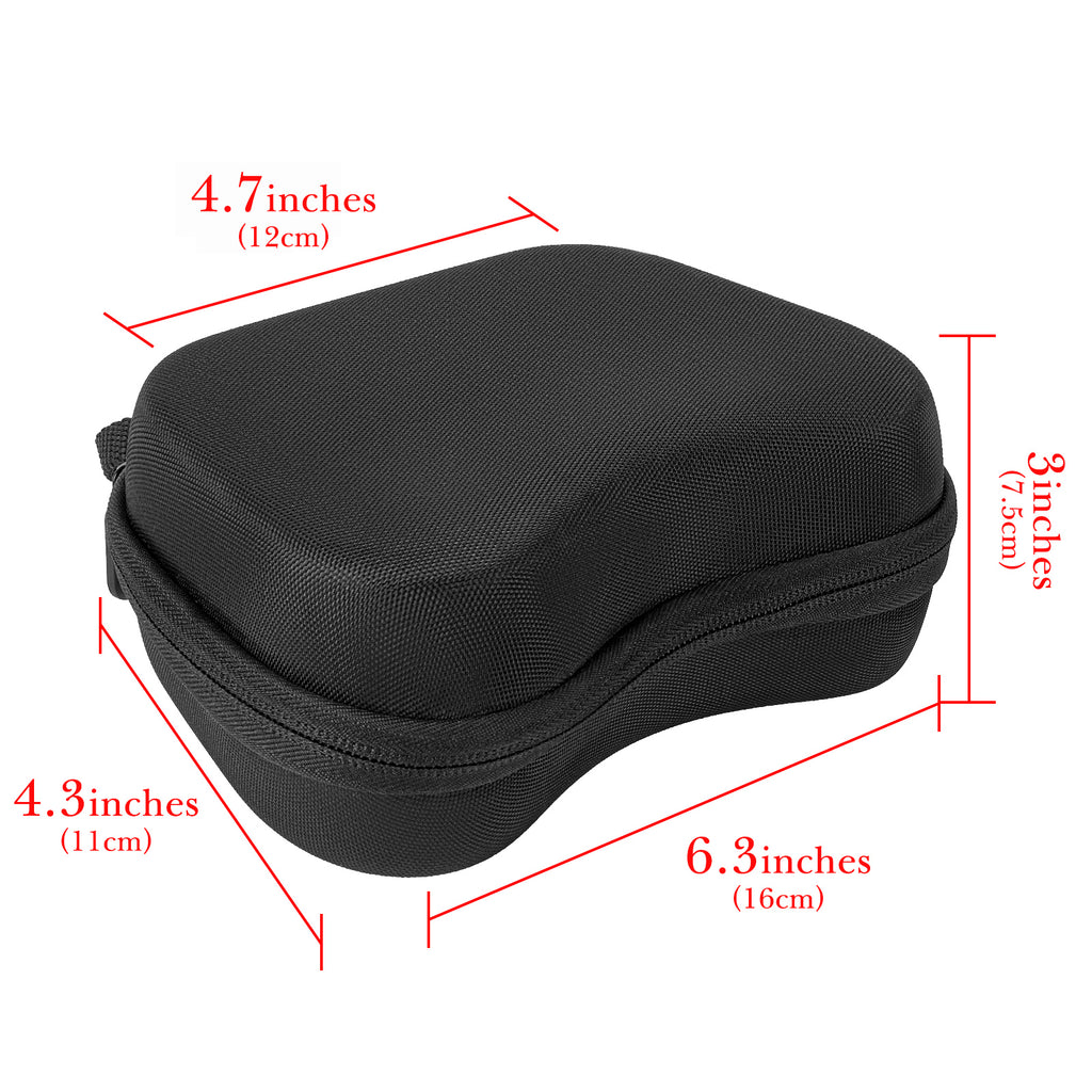 Linkidea Travel Controller Case Compatible with PS4 controller, Xbox Series X/S One, Nintendo Switch Pro, Gaming Accessories, Game Protective Hard Shell Storage Case.