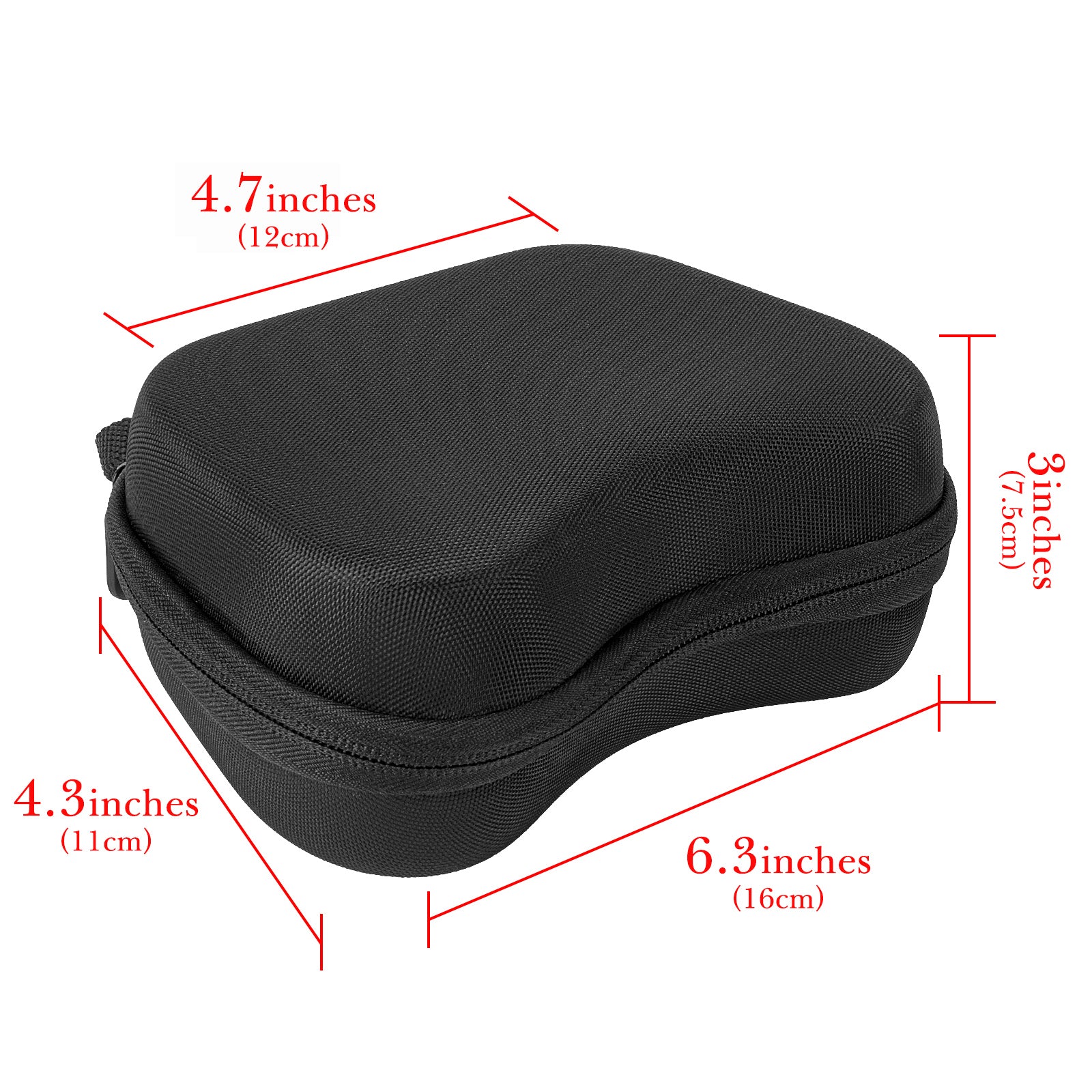Linkidea Travel Controller Case Compatible with PS4 controller, Xbox Series X/S One, Nintendo Switch Pro, Gaming Accessories, Game Protective Hard Shell Storage Case.