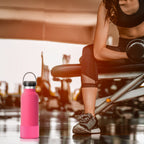 Linkidea 2 Pack Water Bottle Boot Compatible with Hydro Flask Wide Mouth 12oz/14oz/16oz/18oz/20oz, Silicone Bottle Bottom Sleeve Bumper Protector (Pink)