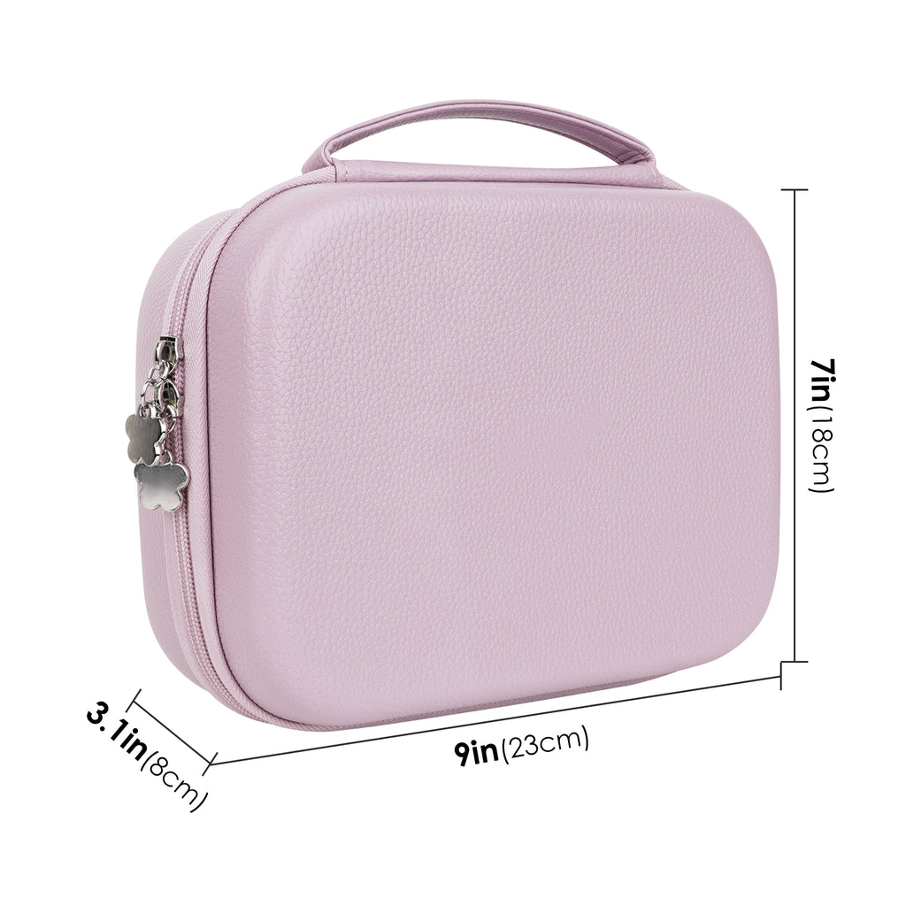 Linkidea IPL Hair Removal Device Storage Case, Travel Carrying Case Compatible with Ulike Air 3 & Air 10 IPL Devices, Protective Portable Organizer Bag (Taro Purple)