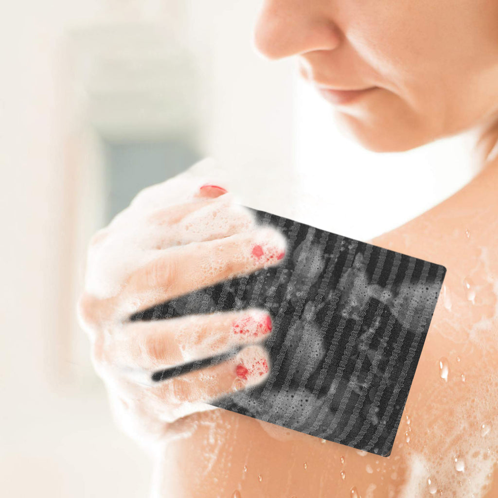 Linkidea 20 Pack Nylon Exfoliating Mesh Soap Bag Bulk Pack, Wholesale Multi-Pack Bar Soap Saver Pouch with Drawstring, Exfoliator Body Scrubber for Bath Shower