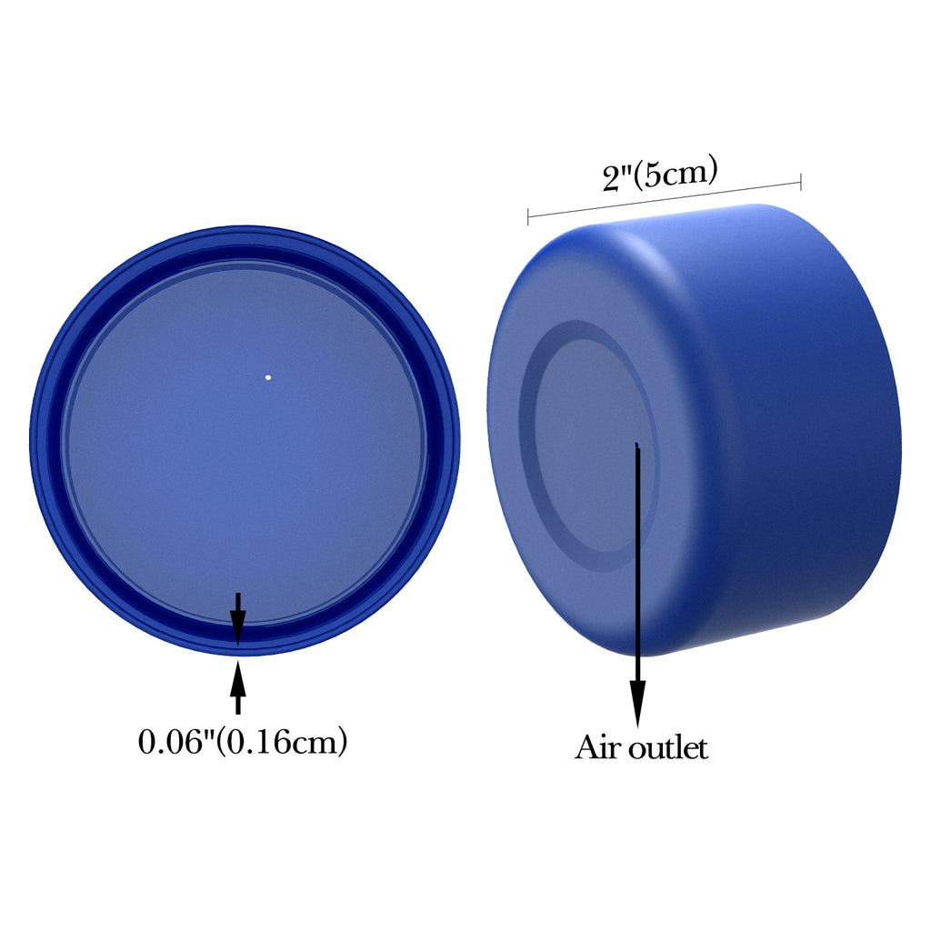 Linkidea Water Bottle Boot Compatible with IRON °FLASK Wide Mouth 32oz/40oz, Narrow Mouth 32oz, Silicone Bottle Bottom Sleeve Cover Protector, Bottle Bumper (Cobalt / 2 Pack)