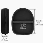 Linkidea Headphones Carrying Case Compatible with Bose QC Ultra II, 700, JBL Tour One M3, Sennheiser PXC 550II and More Headphones, Replacement Protective Hard Shell Travel Bag (Black)