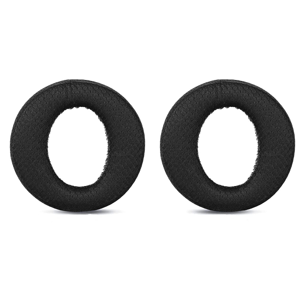 Replacement Ear Pads for Sony PlayStation 5 PULSE 3D Headphones, Ear Cushions ( Mesh Fabric / Black)