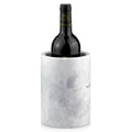 Linkidea Elegant Wine Cooler & Champagne Chiller, Ice Wine Holder, Luxury Natural Marble Multi-Functional Container for Wine, Beer, and Spirits (White)