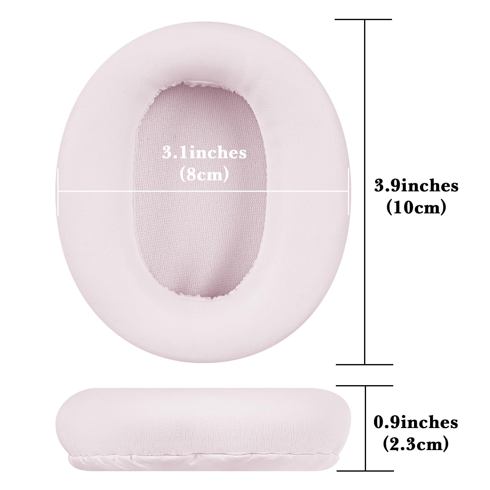 Linkidea Replacement Ear Pads Compatible with Sony WH-CH700N, WH-CH710N, WH-CH720N, WH-XB900N, WH-RF400 Headphones Ear Cushions (Pink)
