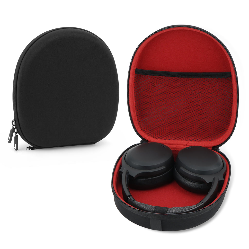Linkidea Headphones Carrying Case Compatible with Skullcandy Crusher ANC 2, Crusher EVO, JBL Tour One M3, Protective Hard Shell Travel Bag with Cable, Charger Storage (Black)