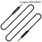 Linkidea Audio Cable for Sennheiser PXC 550, PXC 550 II, Momentum 4, Accentum Plus Headphones, 3.5mm to 2.5mm Replacement Aux Cord (5 ft/1.5 m)