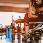 Linkidea 2 Pack Water Bottle Boot Compatible with Contigo West Loop 2.0 16oz/20oz/24oz, Huron 2.0 16oz/20oz, Silicone Anti-Slip Bottle Bottom Bumper Protector (Blue)
