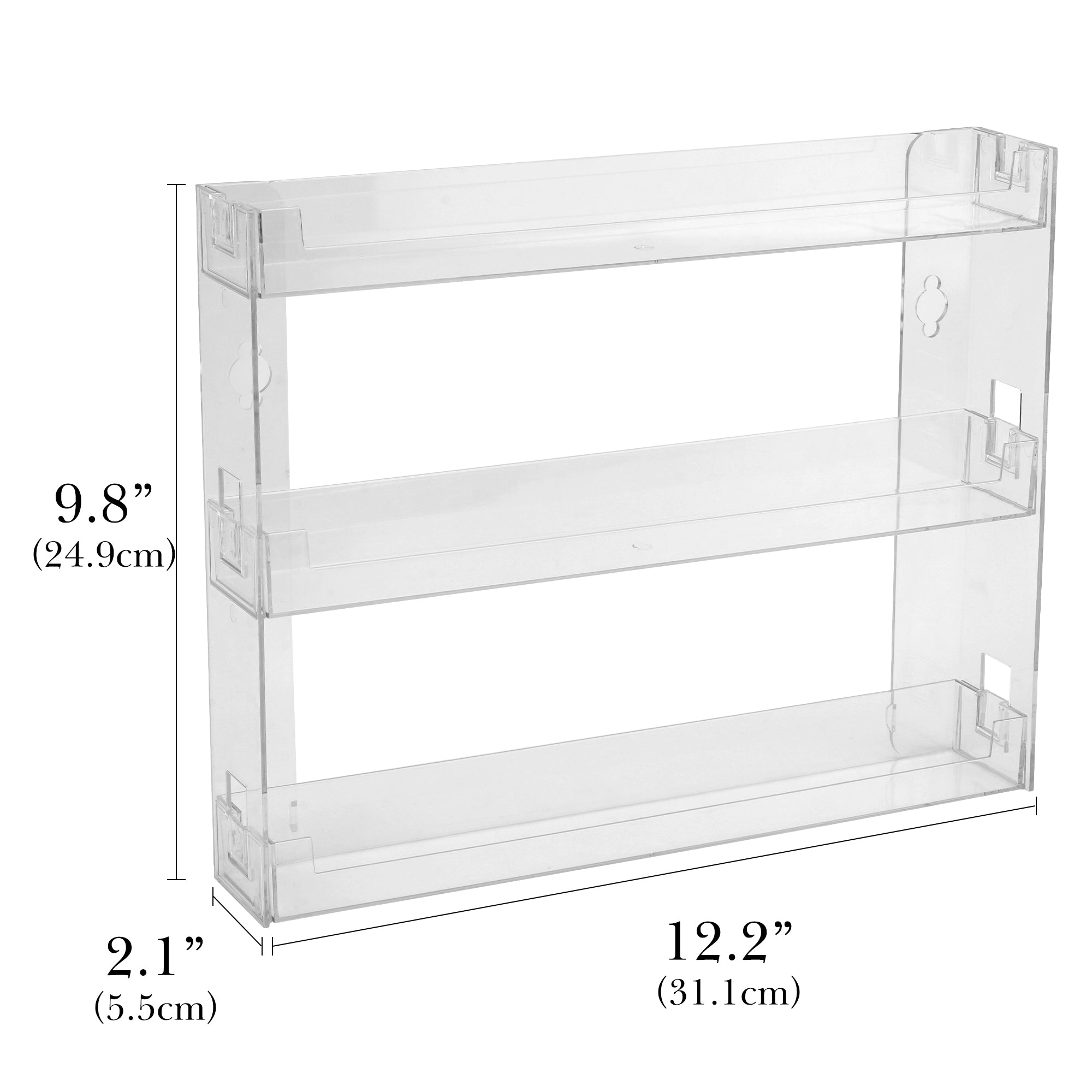 Extra Large Sunglasses Organizer Storage, Wall Mount 3-Layer Splicing Spectacle Holder, Eyewear Display Rack Compatible with Persol PO3352S/PO3328S RayBan RBS0101S/RB8097/RB8089