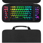 Linkidea Hard Travel Case for TKL Keyboard, Computer 87 Key Keyboard Carrying Case Protective Storage Box Bag, Compatible with Razer Huntsman V2 TKL Tenkeyless Keyboard