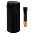 Linkidea Waterproof Plastic Cigarette Box & Holder for Adults, Portable Smoking Accessories, Compatible with 85-100 mm (Black)