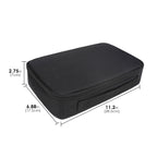 Extra Large Sunglasses Case, 5 Slot Oversized Sun Glasses Storage Bag Organizer Compatible with Gucci GG0876S GG1020S GG0595S GG1241S GG1207SA GG1267SA