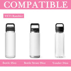 Linkidea 2 Pack Water Bottle Boot Compatible with YETI Rambler Bottle 26oz, Yonder 34oz, Silicone Anti-Slip Bottle Bottom Sleeve Bumper Protector (Light Pink)
