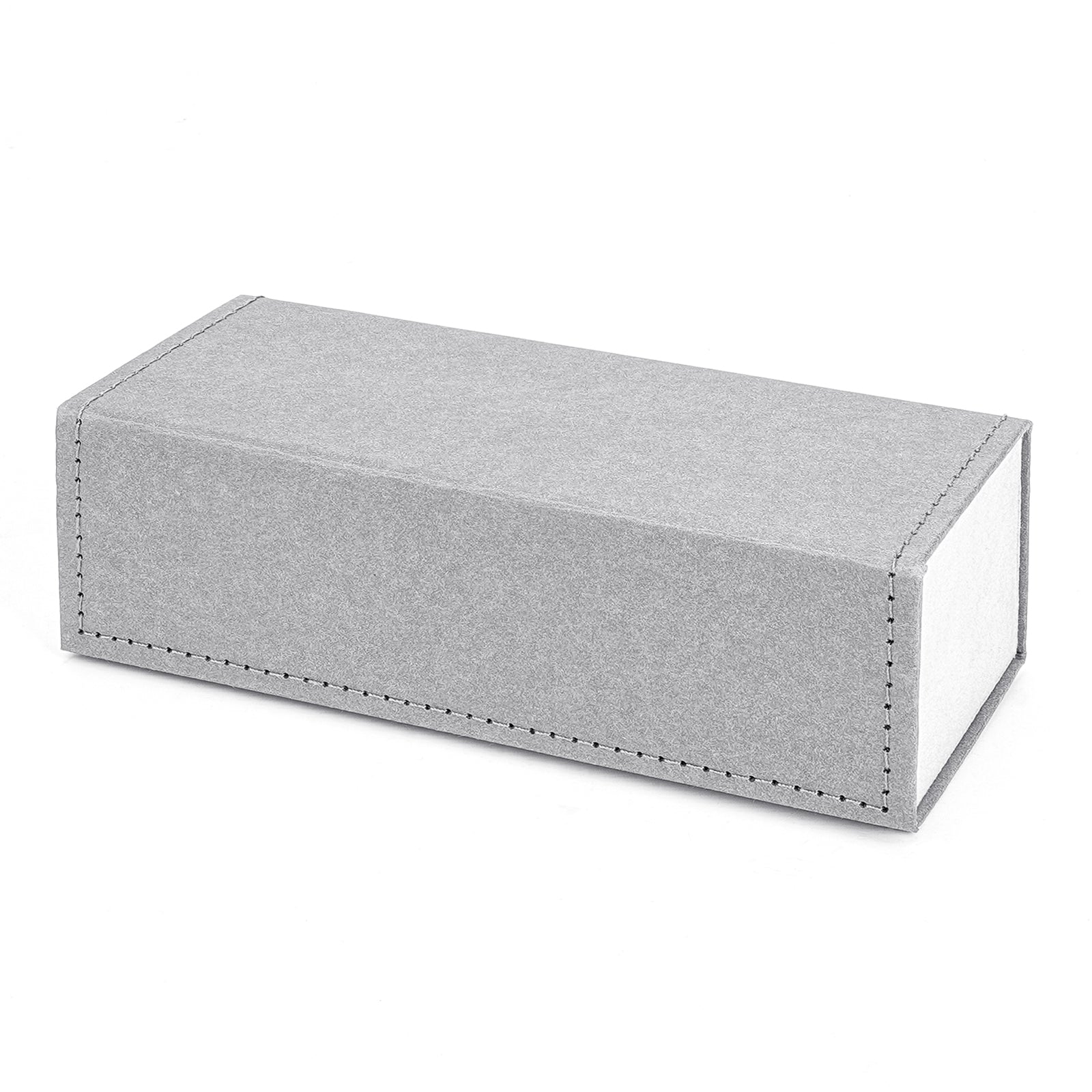 Extra Large Hard Shell Sunglasses Case, Kraft Paper Sun Glasses Storage Bag Pouch Organizer Compatible with Gucci GG0529S GG0941S Balenciaga BB0041S BB0229S (XL, Grey)