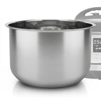 Linkidea Rice Cooker Stainless Steel Inner Pot Compatible with Instant Pot Duo 7-in-1, Dishwasher Safe, No Coating Replacement Bowl