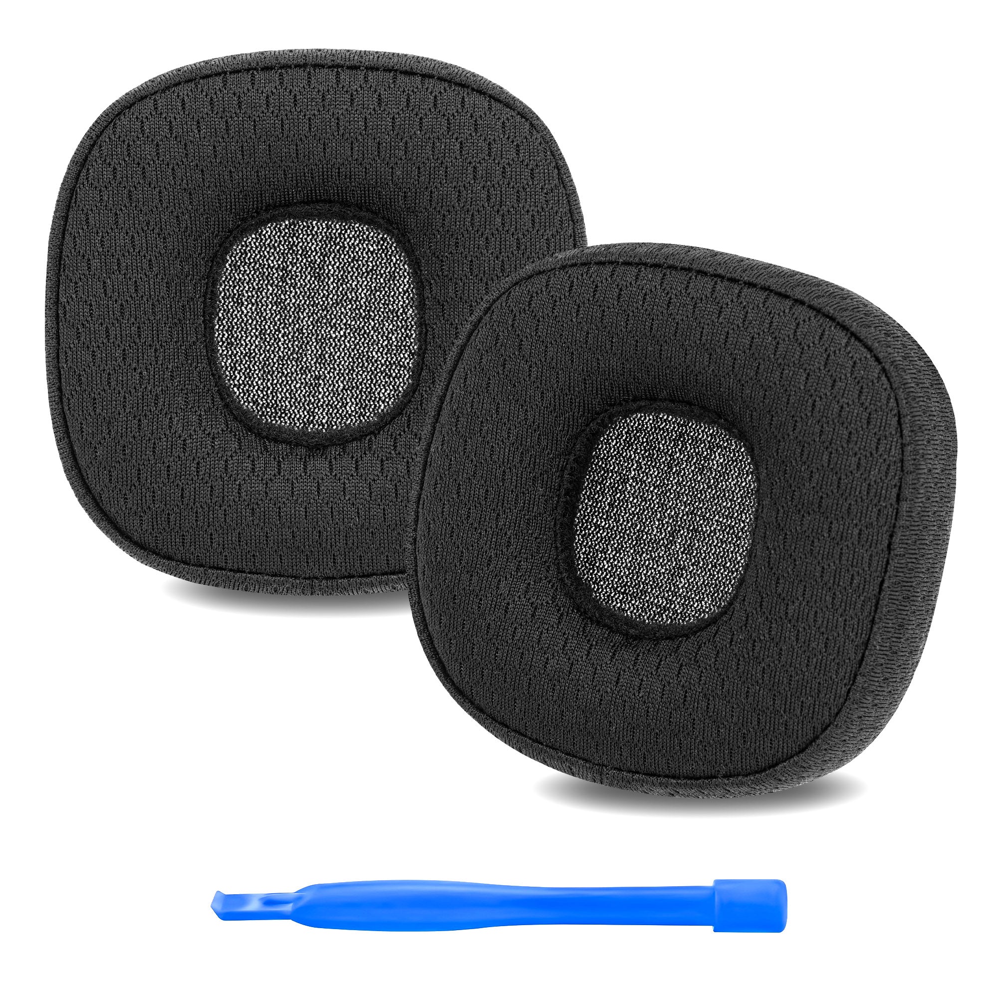 Linkidea Replacement Ear Pads for Marshall Major I/ II/ III/ IV/ V Headphones Ear Cushions (Mesh Fabric/ Black)