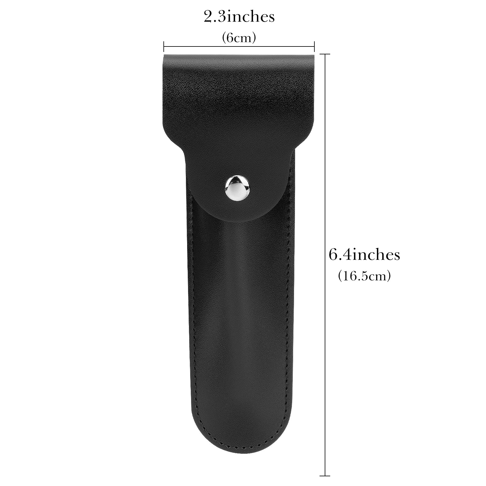 Linkidea Travel Razor Case, Shaving Carrying Cover Bag, Compatible with Fusion 5, ProGlide Power, MK-23C, Men's Portable Razor Holder, Protective Storage Pouch (Black)