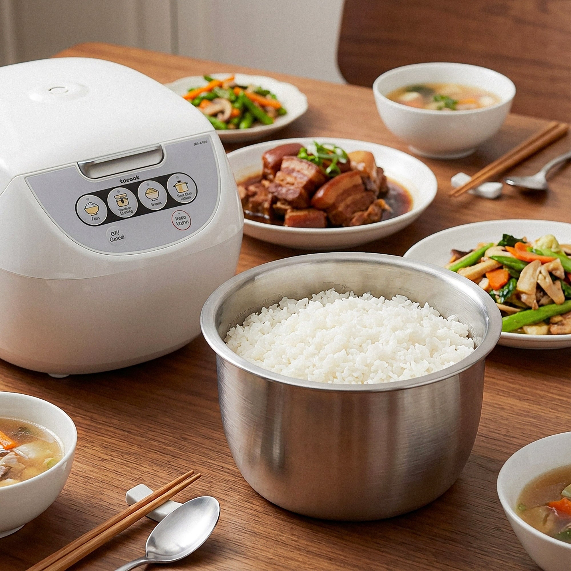 Linkidea Rice Cooker Stainless Steel Inner Pot Compatible with Tiger JBV-A10U,Tiger-JBV-S10U, Dishwasher Safe, No Coating Replacement Bowl