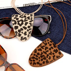 Sunglasses Holder Necklace Strap with Magnetic Glasses Clip, 2 Pack Adjustable Eyewear Retainer Anti-Lost Chain Cord