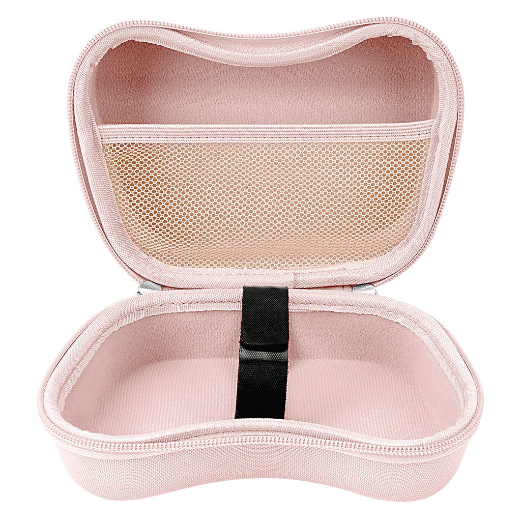 Linkidea Travel Controller Case Compatible with 8BitDo Pro 2, Ultimate Bluetooth, Protective Hard Shell Storage Bag (Pink)