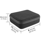 Linkidea Hard Battery Storage Container, Organizer Box with Tester BT-168, Safe Carrying Battery Case Holder - Holds 76 Various Sizes AA AAA 9V C D Batteries with Battery Tester