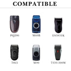 Linkidea Travel Shaver Case, Protective Mini Electric Razor Storage Bag, Compatible with Braun M60, M90, Portable Shaver Holder (Black)