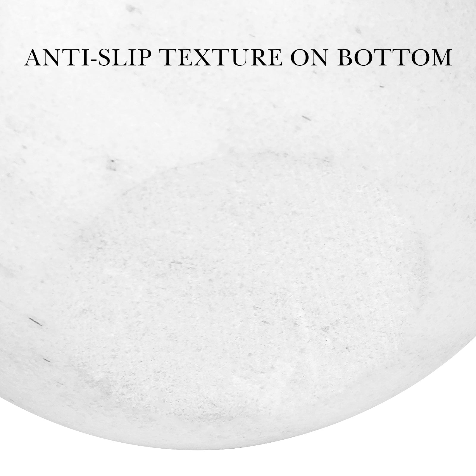Linkidea Marble Shaving Soap Bowl, 100% Natural Marble with Interior Grooves for Maximum Lather, Heat Retaining Stone Provides a Luxurious Hot Shave Experience, Gift for Husband, Dad (White)