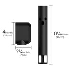 Linkidea Silicone Protective Sleeve Compatible with Select Dyson Airwrap Complete Styler Models, Dust and Scratch Protection Cover (Black)