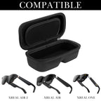 Extra Large Hard Shell Smart Glasses Case, Sunglasses Storage Organizer Compatible with XREAL One Pro/ Air 2 pro/ Air AR Glasses Travel Case