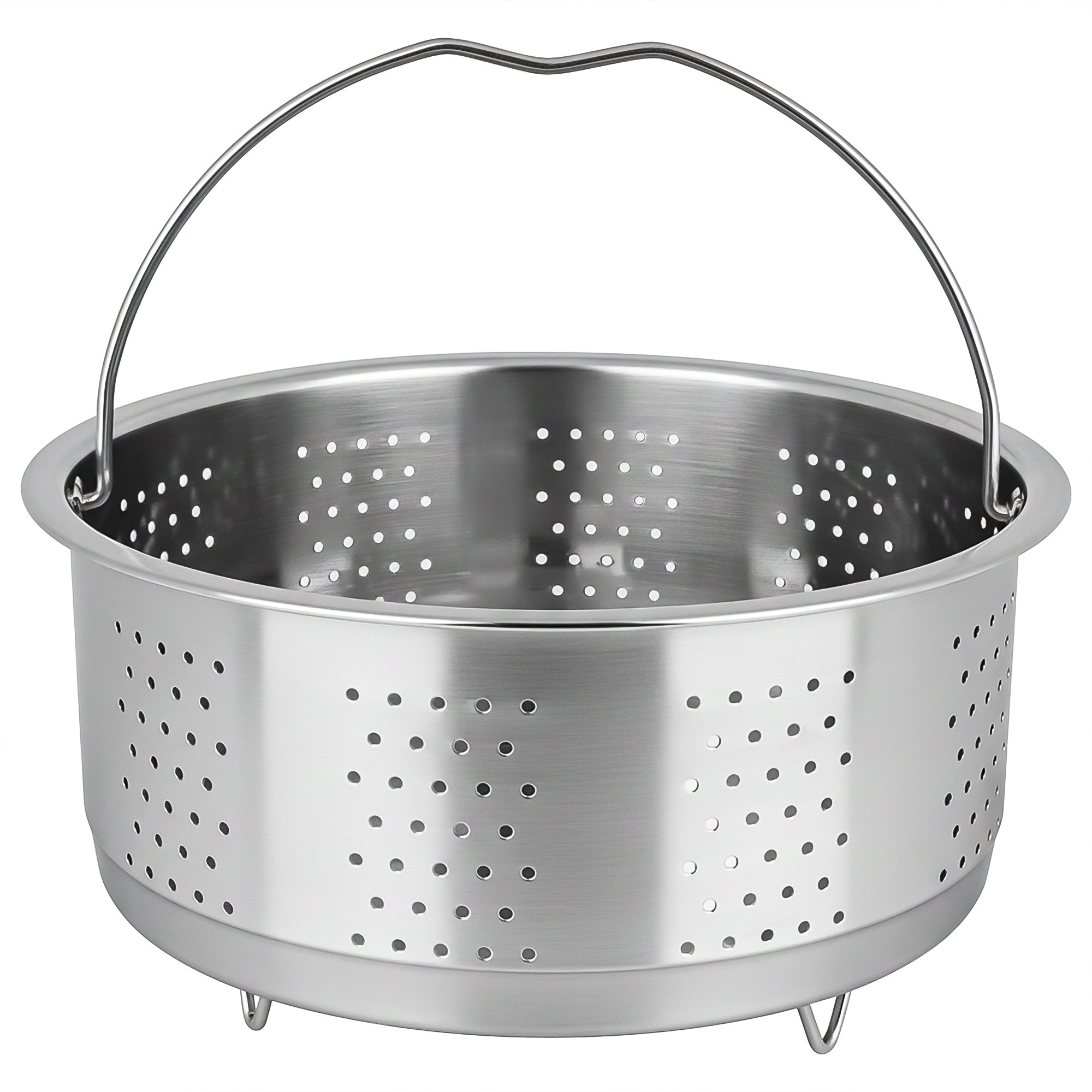 Linkidea 304 Stainless Steel Rice Cooker Steamer Tray Compatible with AROMA-ARC-954SBD, Multi-Purpose Vegetable Steamer Basket for Pots