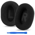 Linkidea Replacement Ear Pads for Logitech G Pro, G Pro X, G433, G233, G Pro X 2 Headphones Ear Cushions, Headset Earpads (Velour / Black)